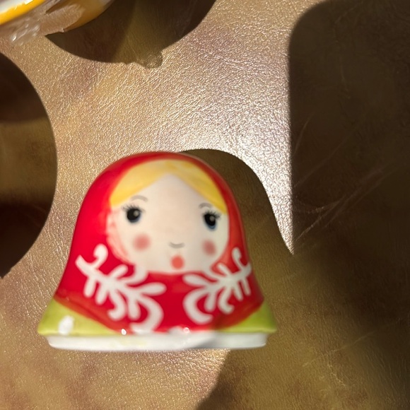 Vintage World Market Six Piece Matroyshka Russian-style Doll Measuring Set. - Picture 11 of 12